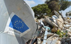 bedouin house demolished